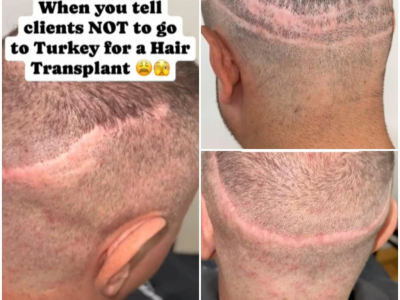 Un medico americano ha condiviso un video di pazienti che si sono recati in Turchia per un trapianto di capelli e sono tornati sfigurati