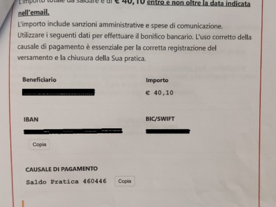 ATTENZIONE: allerta in rete della Polizia Postale per una campagna di phishing indirizzata ai cittadini della Regione Lombardia! 