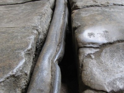 tubo acqua in piombo epoca romana