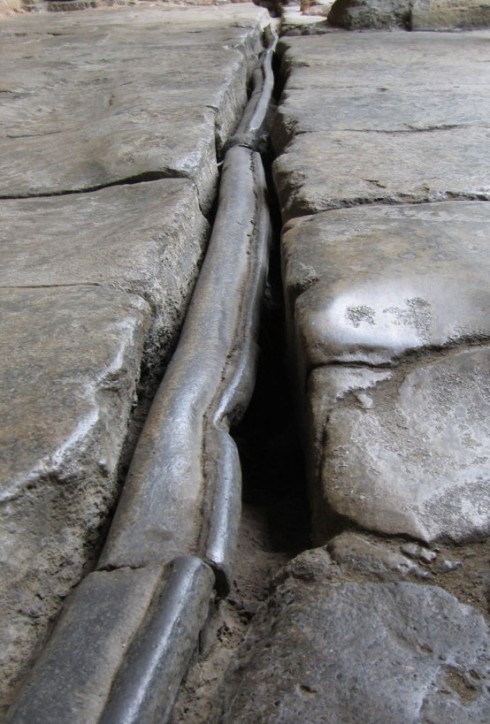 tubo acqua in piombo epoca romana tubo acqua in piombo epoca romana