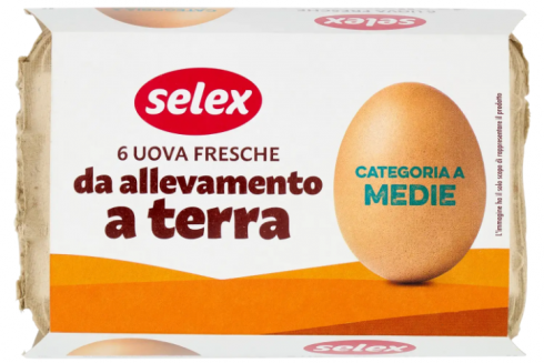 Salmonella spp nell’allevamento, richiamato lotto uova fresche a marchio Selex