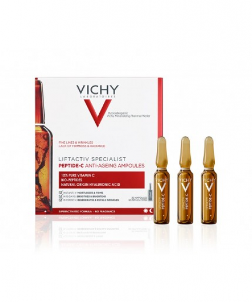 Vichy richiama su tutto il canale distributivo siero viso anti-invecchiamento della pelle Liftactiv Peptide-C Ampolle
