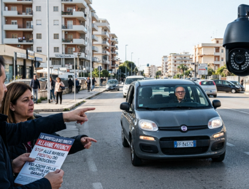 Lecce, telecamere in periferia e riprese frontali dei conducenti