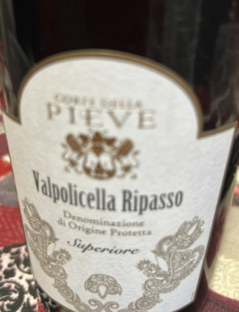 Solfiti rilevati e non dichiarati in etichetta in alcuni lotti di vino Valpolicella Ripasso DOP Superiore a marchio Corte della Pieve