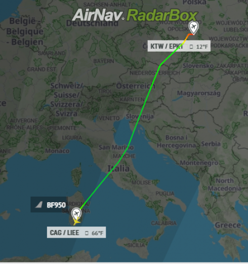 Paura sul volo Cagliari - Katowice della Bluebird Nordic : perdita di pressione in cabina