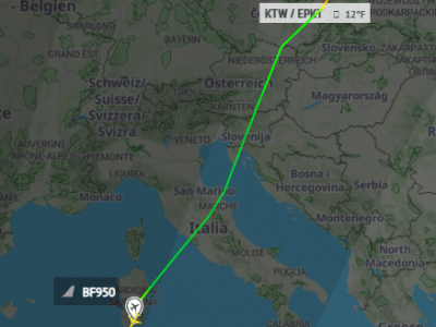 Paura sul volo Cagliari - Katowice della Bluebird Nordic : perdita di pressione in cabina