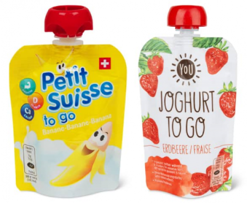 Migros richiama lo yogurt in bustine morbide refrigerate «You To Go alla fragola» e «Petit Suisse To Go alla banana».