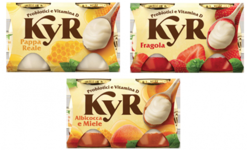 Yogurt KYR Parmalat richiamati per rischio fisico