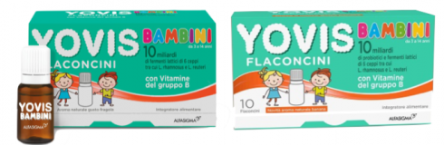 Effetti indesiderati, Alfasigma richiama ulteriori 22 lotti di fermenti lattici in flaconcini Yovis per bambini