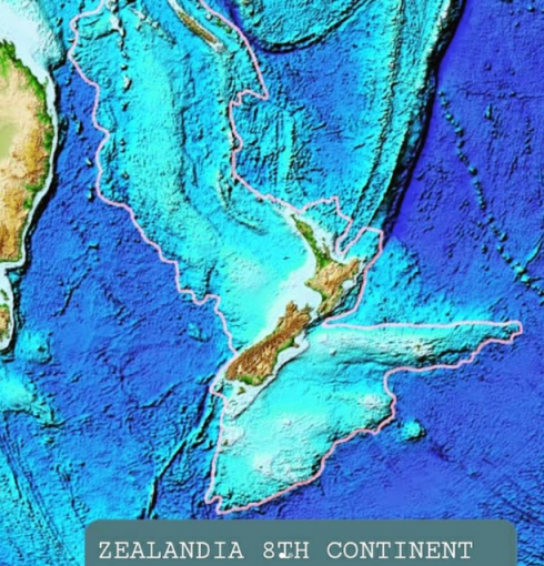 Zealandia, il misterioso ottavo continente che si trova quasi interamente sott’acqua